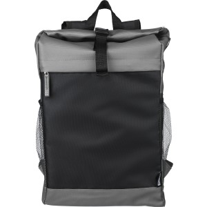 600D rPET poliszter roll-top htizsk, szrke