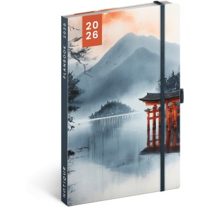 Agenda / notesz Japan 2026, 13 x 21 cm