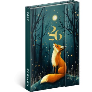 M�gnessel z�r�d� agenda Fox 2026, 11 x 16 cm