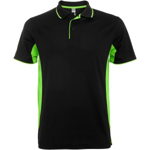 Roly Montmelo r�vid ujj� uniszex sportp�l�, Black, Lime