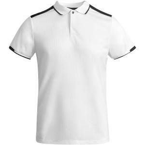 Roly Tamil r�vid ujj� f�rfi sportp�l�, white, solid black